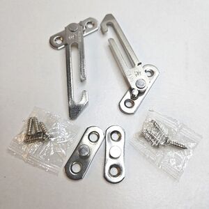 3 Set Silver Mount Hook
